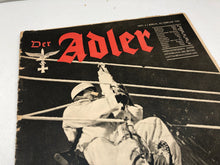 Charger l'image dans la galerie, Original WW2 German Luftwaffe Der Adler Propaganda Magazine - 23rd Febuary 1943