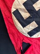 Load image into Gallery viewer, Original WW2 German NSDAP Building Pennant Flag
