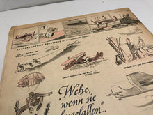 Charger l'image dans la galerie, Original WW2 German Luftwaffe Der Adler Propaganda Magazine - 16th May 1943