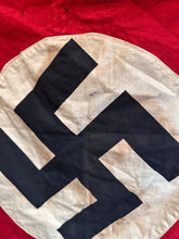 Load image into Gallery viewer, Original WW2 German NSDAP Building Pennant Flag