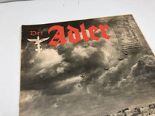 Charger l'image dans la galerie, Original WW2 German Luftwaffe Der Adler Propaganda Magazine - 15th June 1943