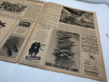 Charger l'image dans la galerie, Original WW2 German Luftwaffe Der Adler Propaganda Magazine - 19th October 1943