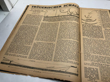 Charger l'image dans la galerie, Original WW2 German Luftwaffe Der Adler Propaganda Magazine - 16th November 1943