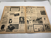 Charger l'image dans la galerie, Original WW2 German Luftwaffe Der Adler Propaganda Magazine - 16th November 1943