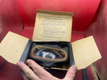 Lade das Bild in den Galerie-Viewer, Original WW2 British Home Front Named Civilian Gas Mask in Box of Issue - The Militaria Shop