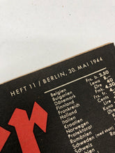 Charger l'image dans la galerie, Original WW2 German Luftwaffe Der Adler Propaganda Magazine - 30th May 1944