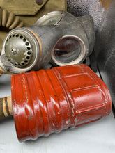 Charger l'image dans la galerie, Original WW2 Long Hose British Army Gas Mask & Bag 1941 Dated - The Militaria Shop