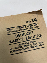 Charger l'image dans la galerie, Original WW2 German Navy Der Kriegsmarine Propaganda Magazine - July 1942