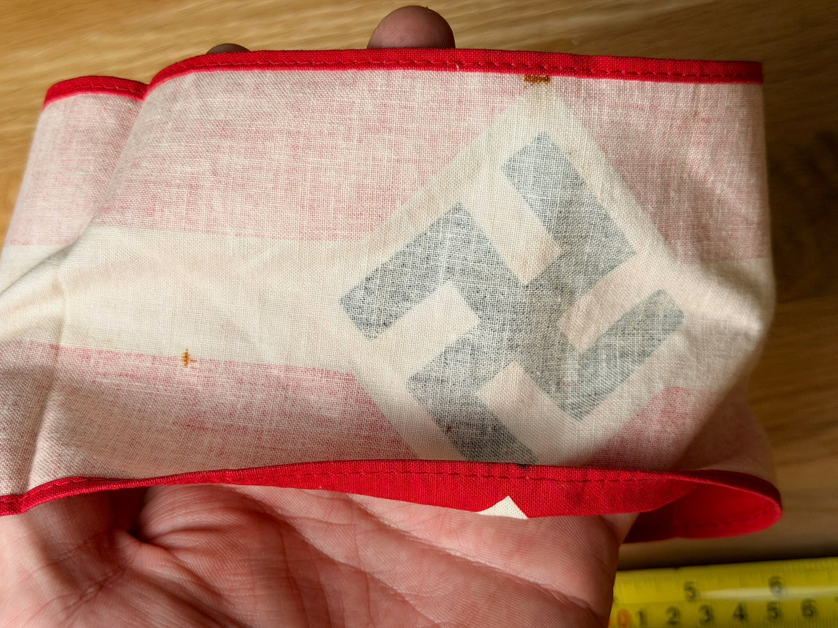 Original WW2 German HJ Hitler Youth Party Armband - The Militaria Shop
