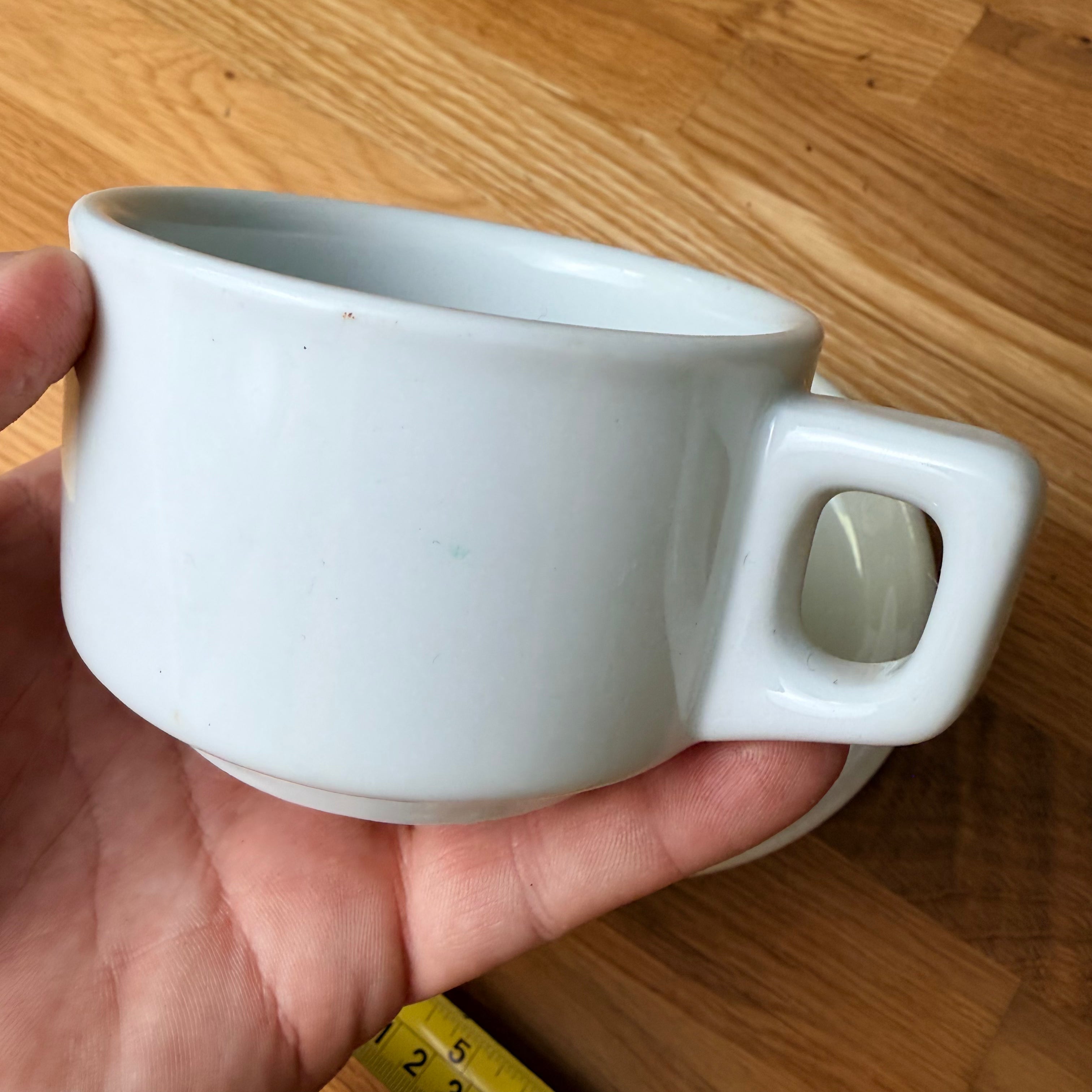 Original WW2 German Army Mess Cup & Saucer Set 1941 - The Militaria Shop