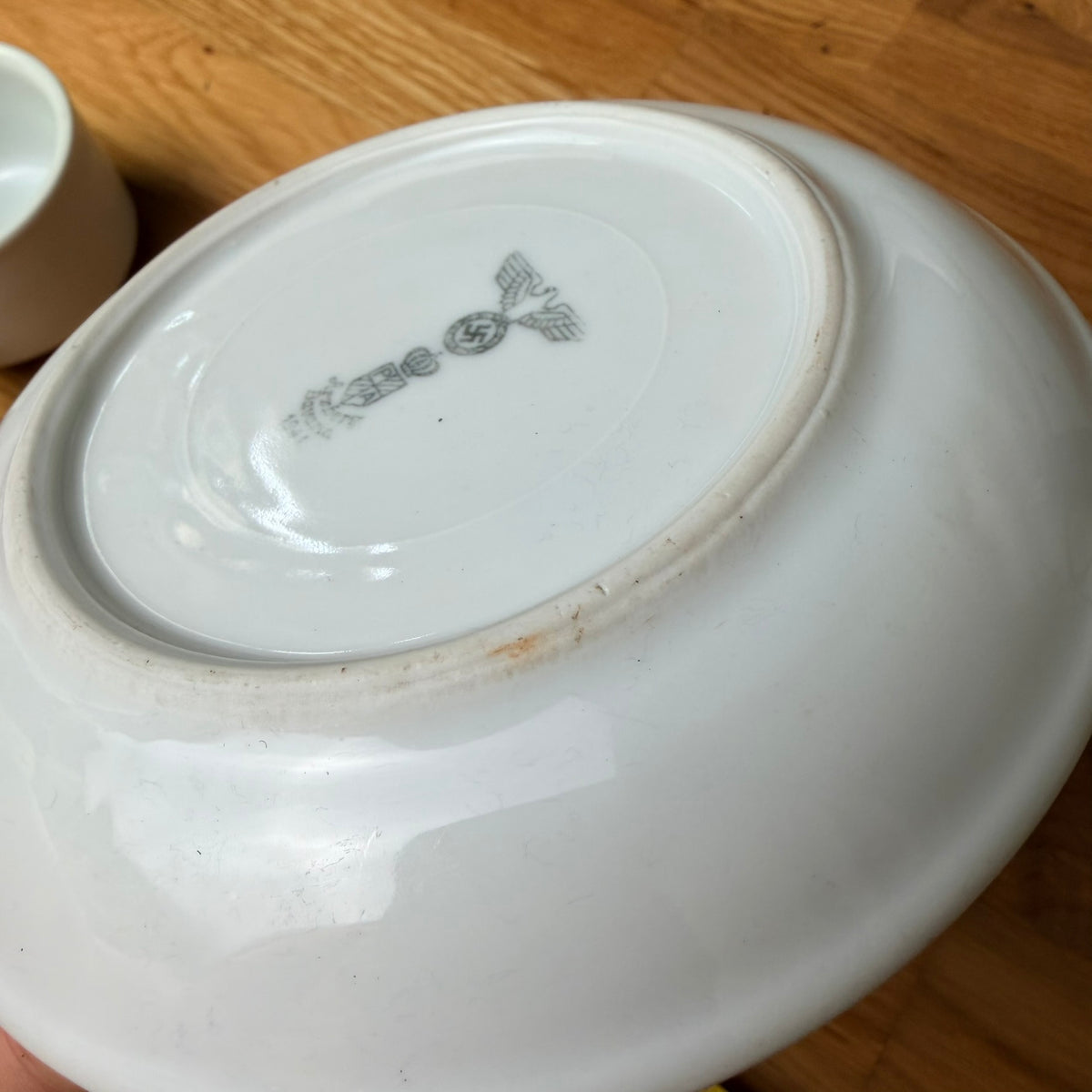 Original WW2 German Army Mess Cup & Saucer Set 1941 - The Militaria Shop