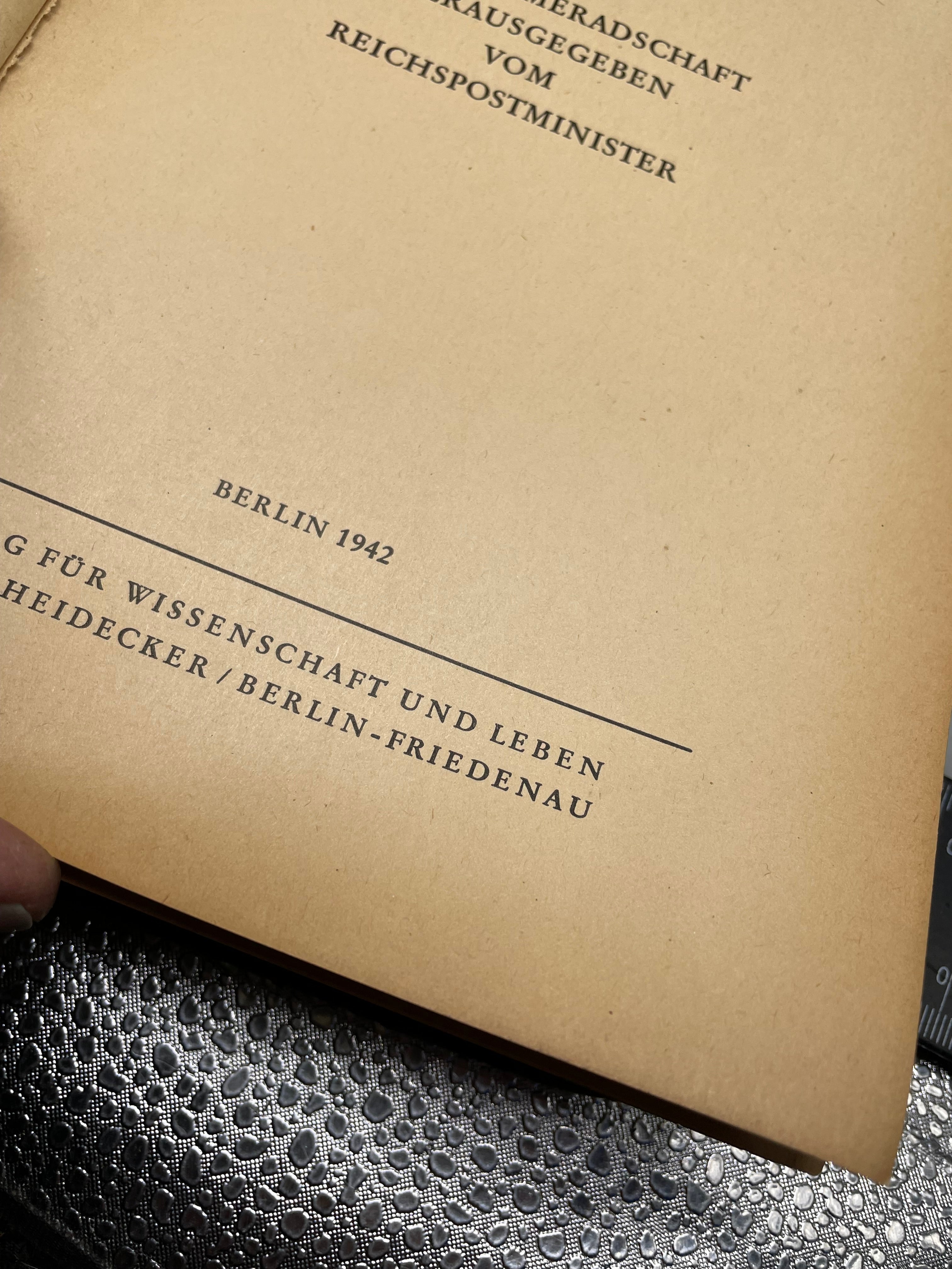 Das Zeesener Buch 1941: The Zeesen Book 1941 - The Militaria Shop