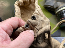 Load image into Gallery viewer, Original British Home Front Warden's Gas Mask in Marked Bag