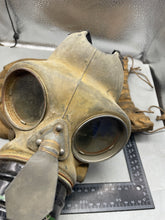 Load image into Gallery viewer, Original WW2 British Home Front Warden's Gas Mask in Correct Canvas Bag - The Militaria Shop