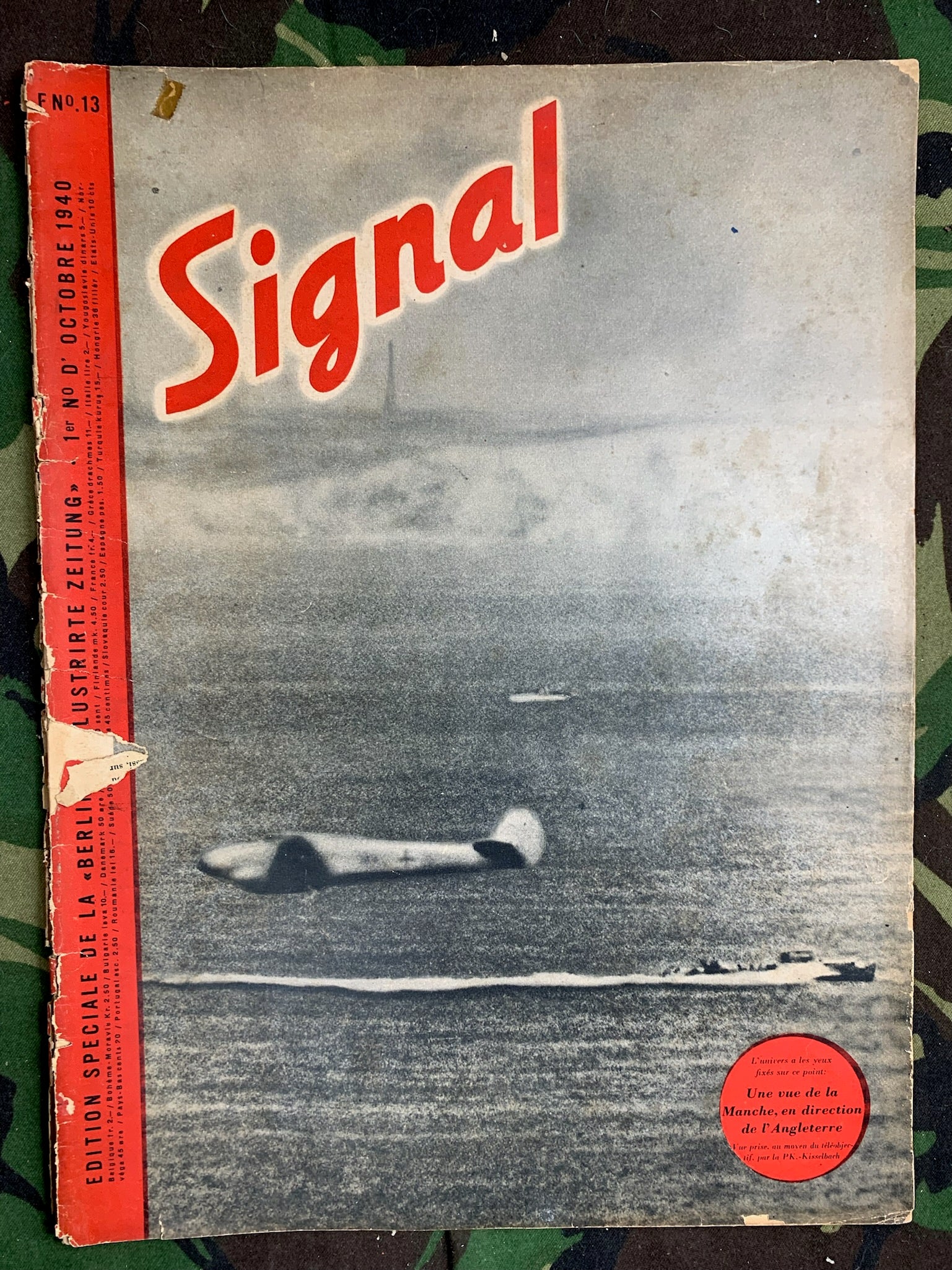 Original WW2 German Signal Magazine - October 1940 - The Militaria Shop