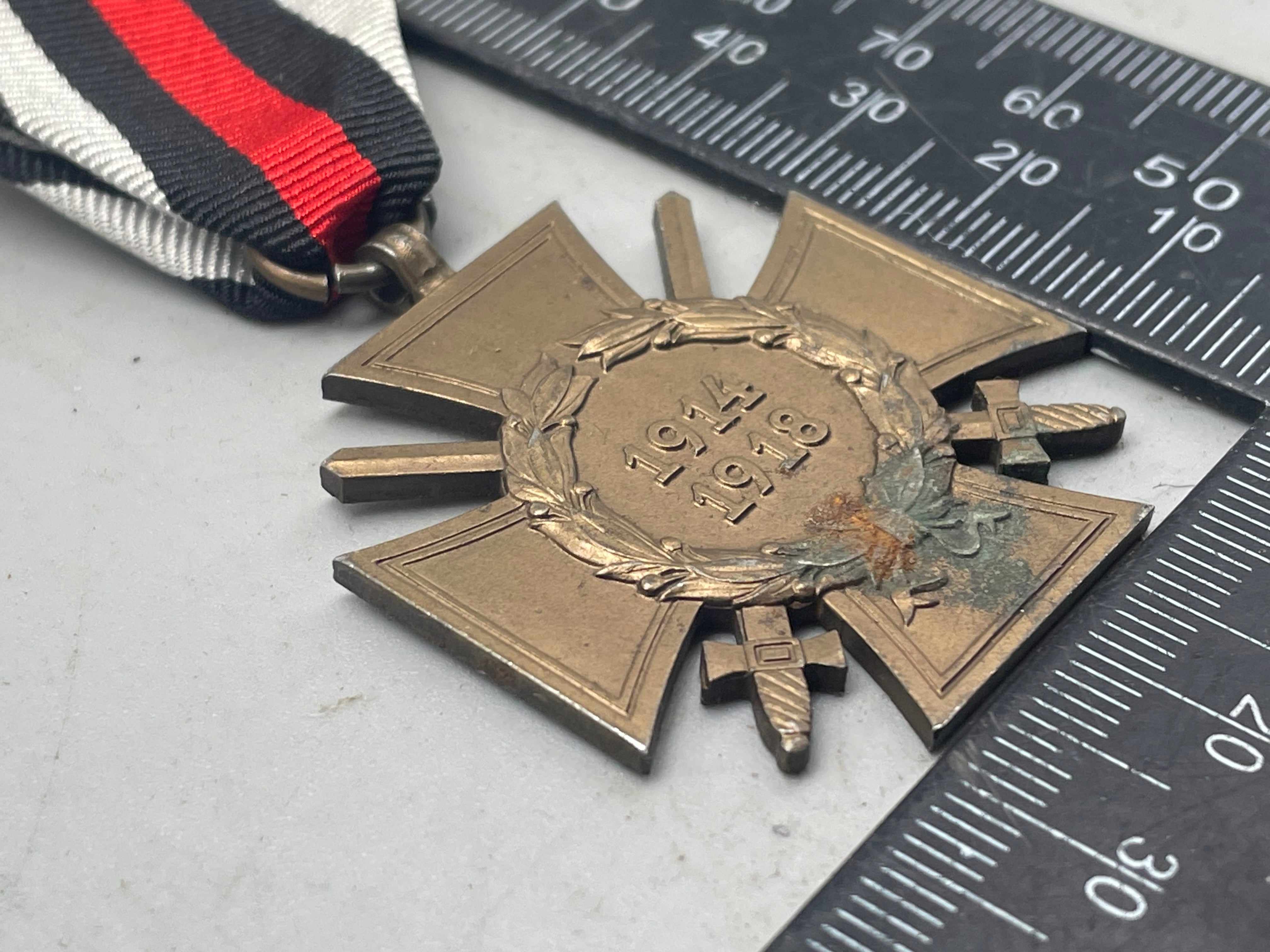 Original WW1 Combatants / Hindenburg Cross 1914 - 1918 - The Militaria Shop