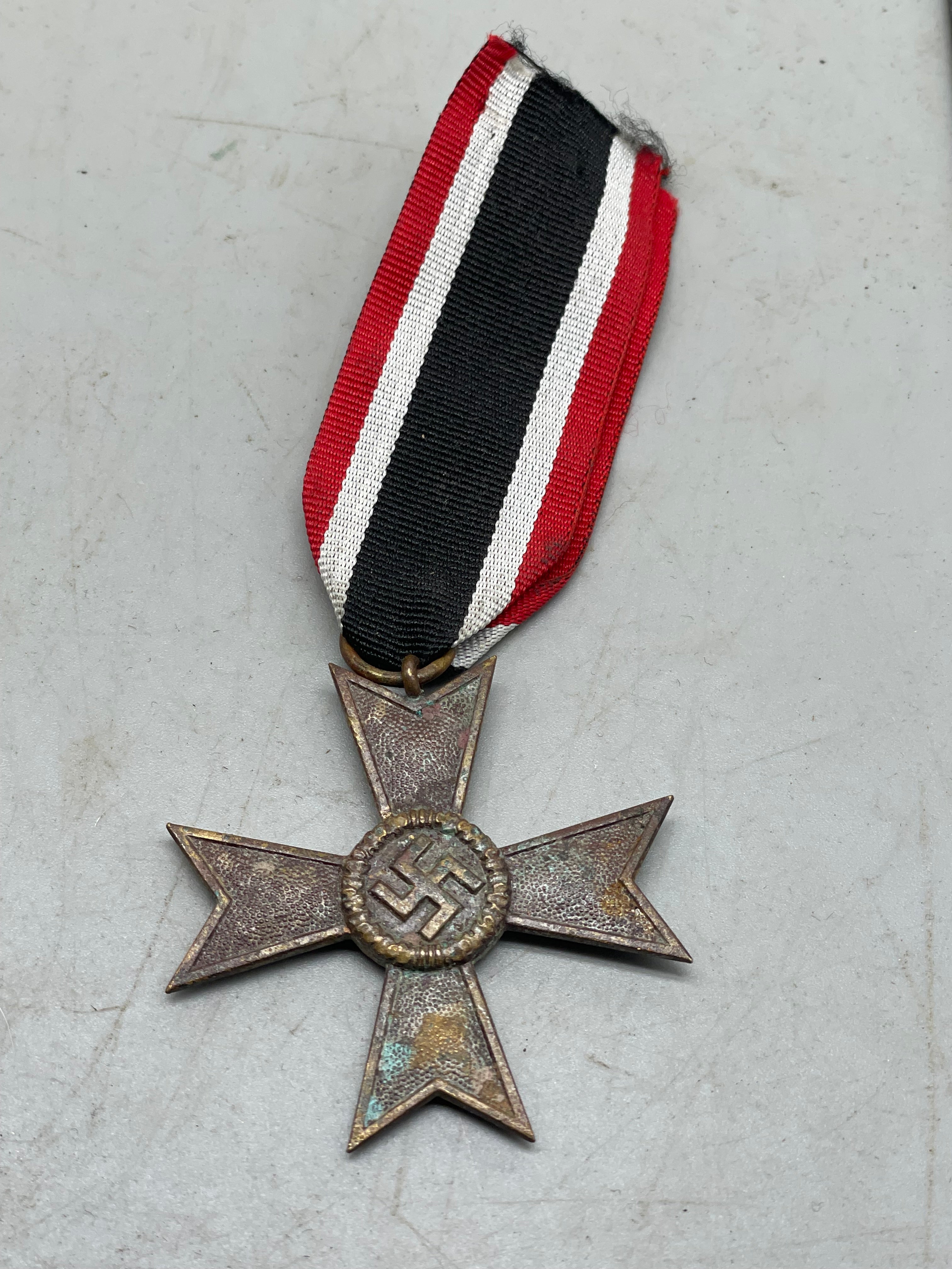 Original WW2 German War Merit Cross 2nd Class without Swords - The Militaria Shop