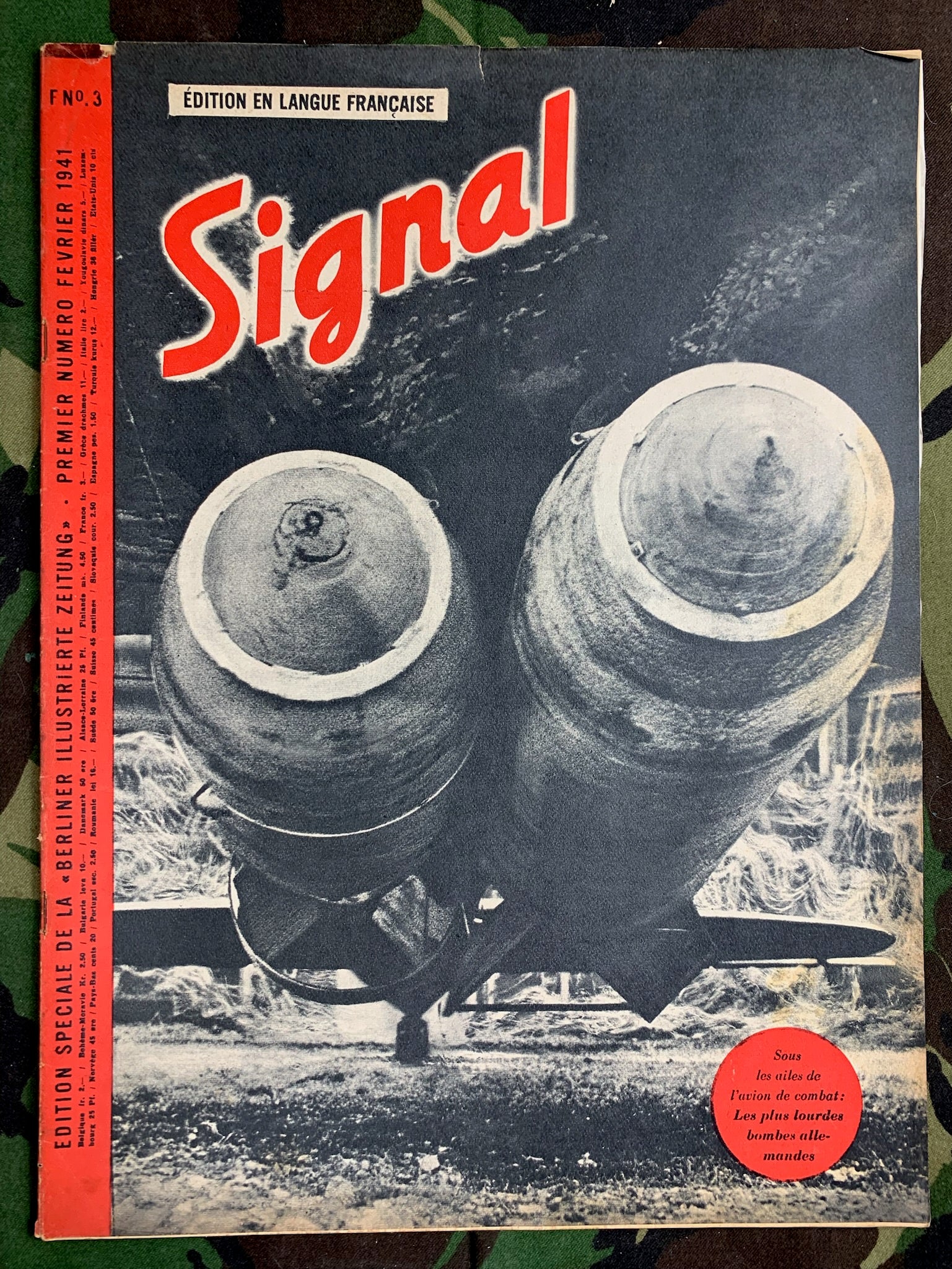 Original WW2 German Signal Magazine - February 1941 - The Militaria Shop