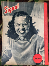 Charger l'image dans la galerie, Original WW2 German Signal Magazine - No.1 1944 - The Militaria Shop