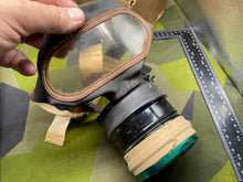 Charger l'image dans la galerie, Original WW2 British Home Front Civilian Gas Mask in Cardboard Box - for parts