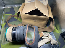 Load image into Gallery viewer, WW2 British Civilian Gas Mask in Private Purchase Carrying Case