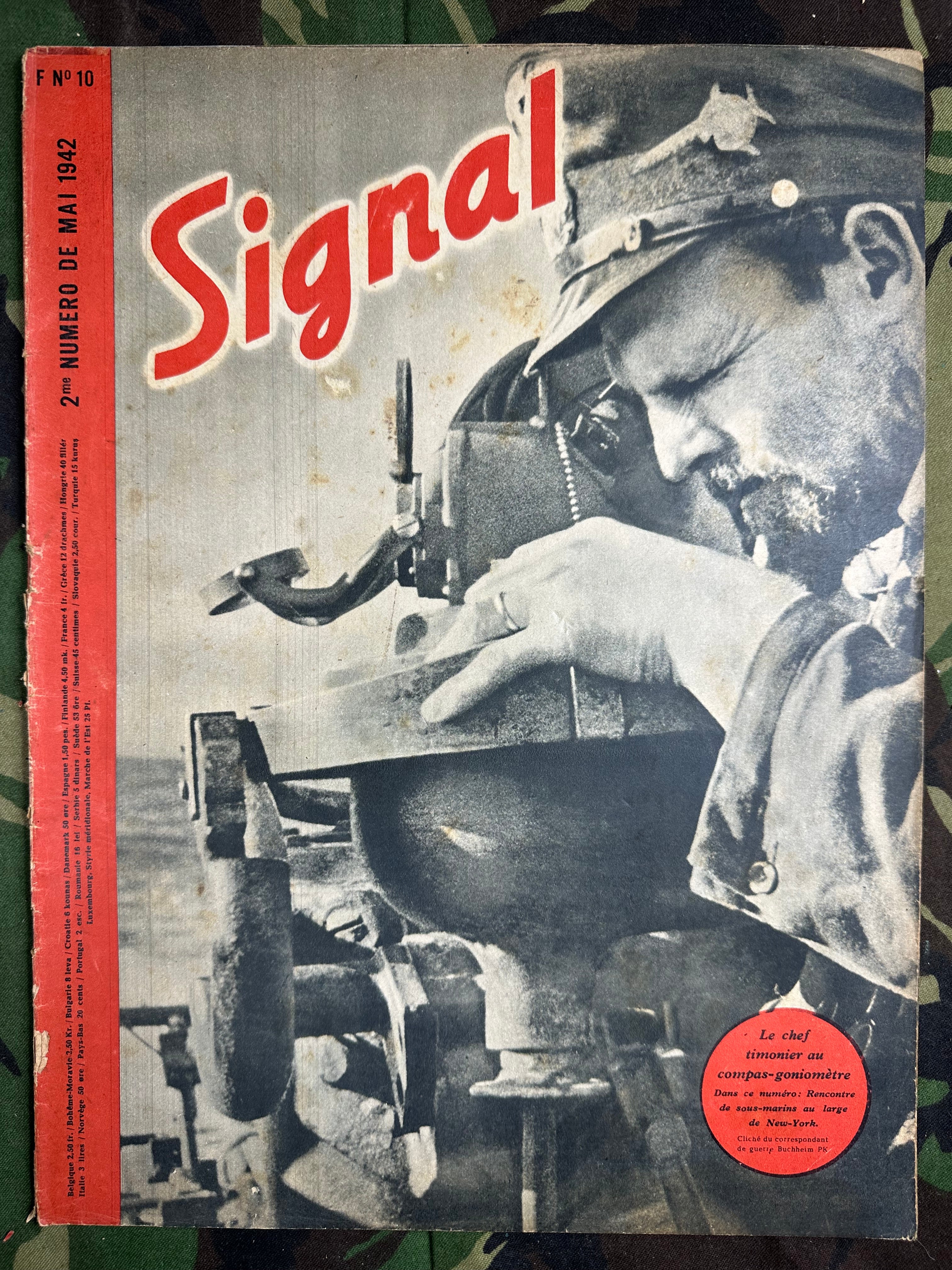 Original WW2 German Signal Magazine - May 1942 - The Militaria Shop