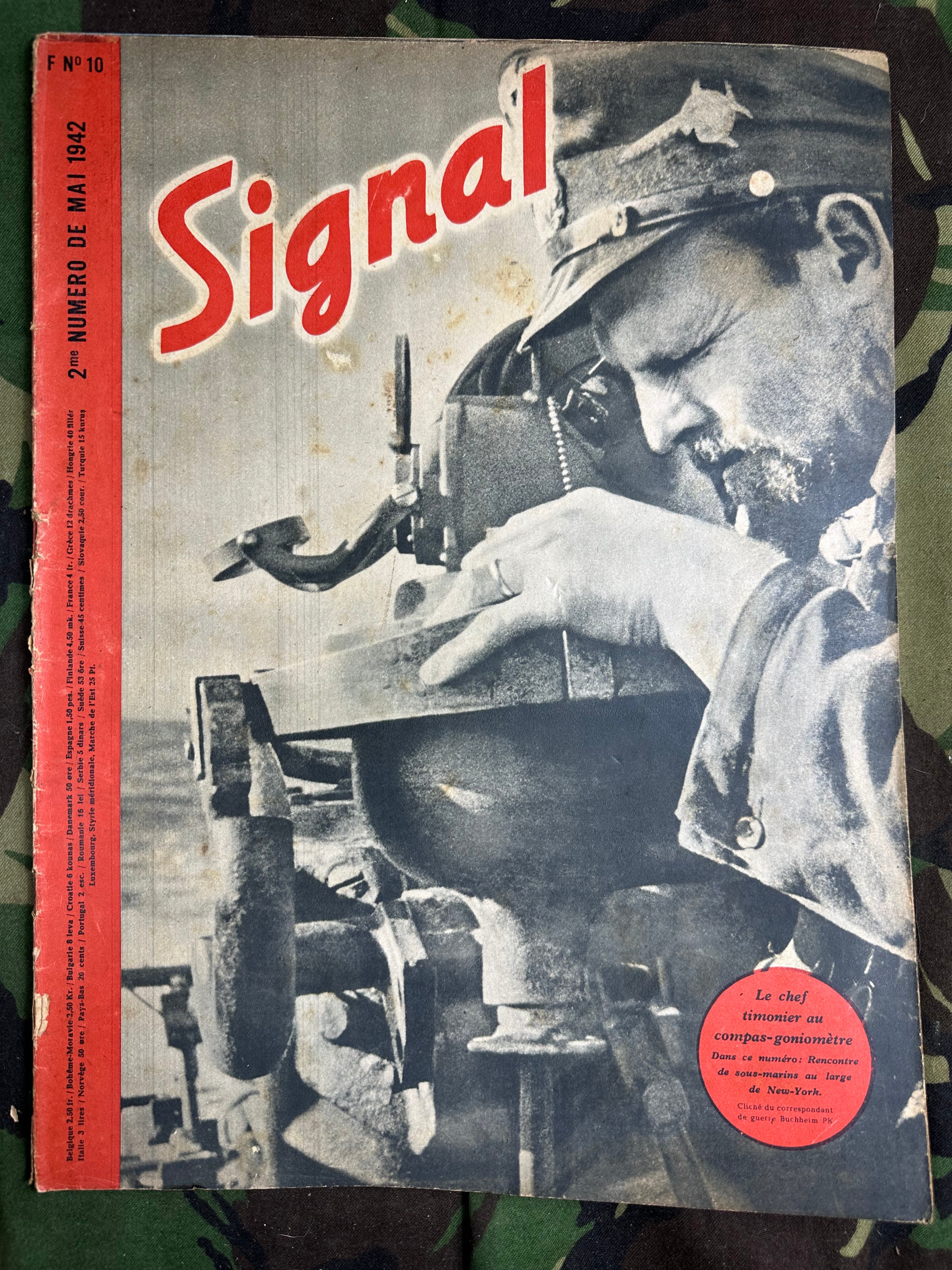 Original WW2 German Signal Magazine - May 1942 - The Militaria Shop