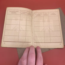 Load image into Gallery viewer, Original WW2 German Deutsches Reich Arbeitsbuch Work Book Papers - The Militaria Shop
