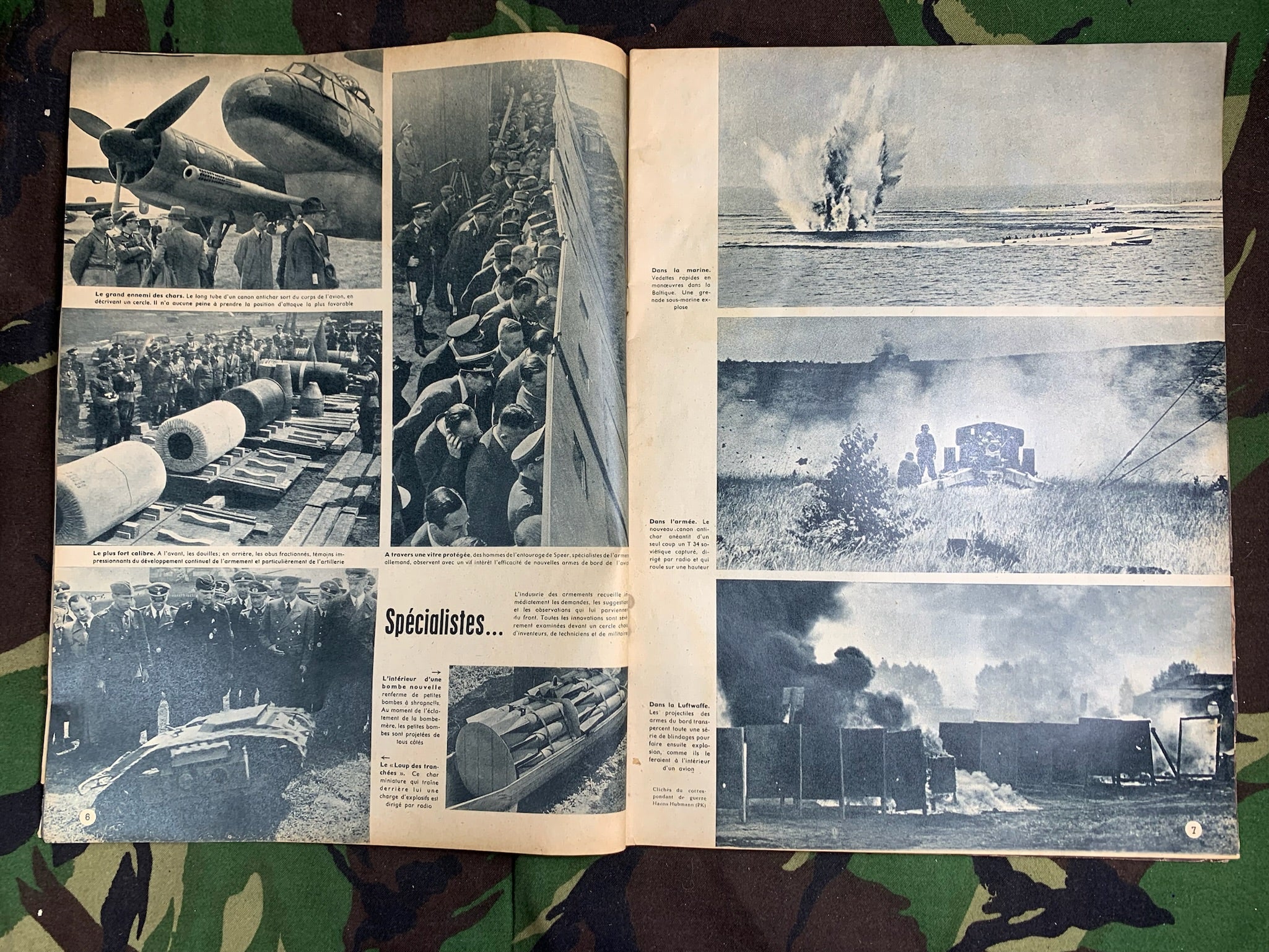 Original WW2 German Signal Magazine - No.3 1944 - The Militaria Shop
