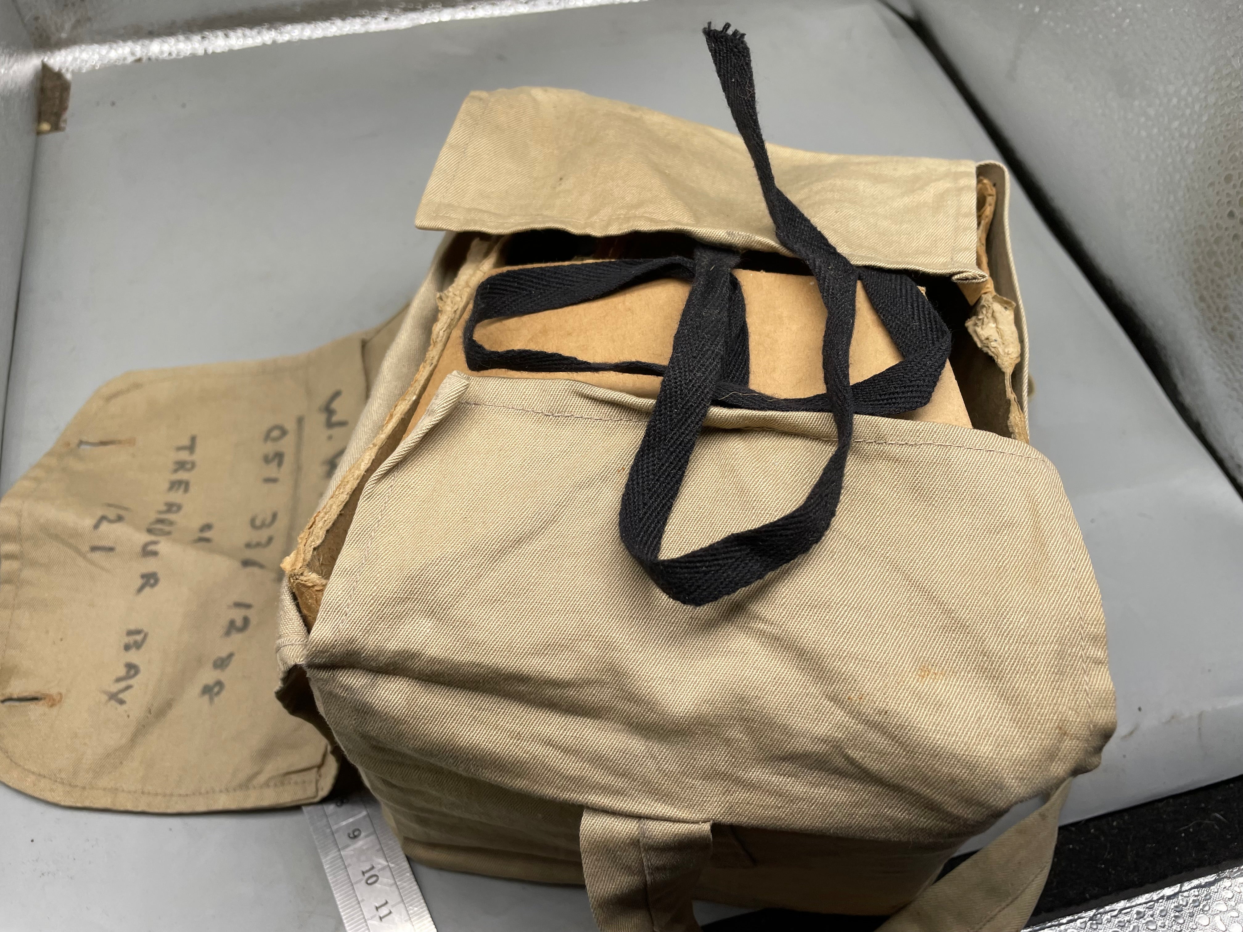 Original British Civilian Gas Mask in Cardboard Carrying Box - The Militaria Shop