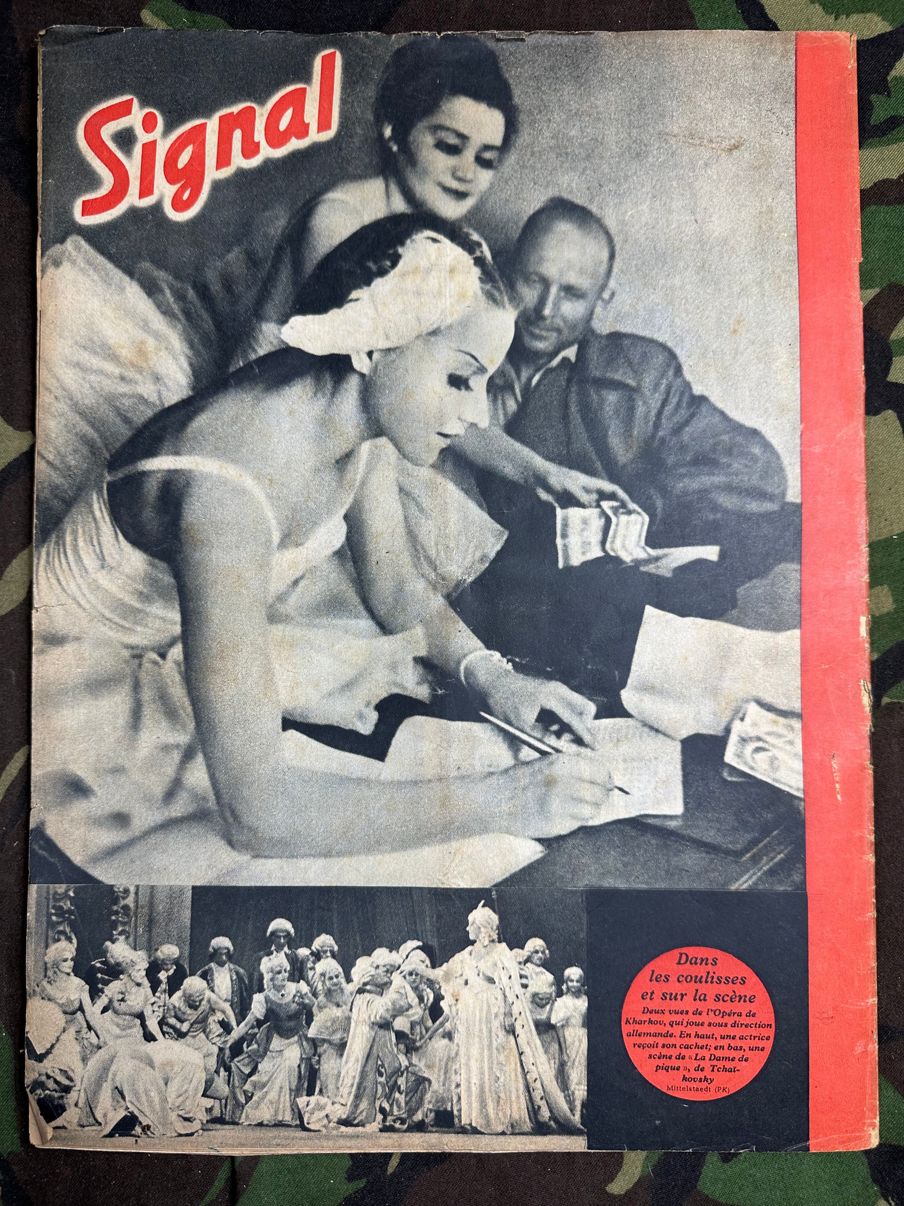 Original WW2 German Signal Magazine - January 1943 - The Militaria Shop