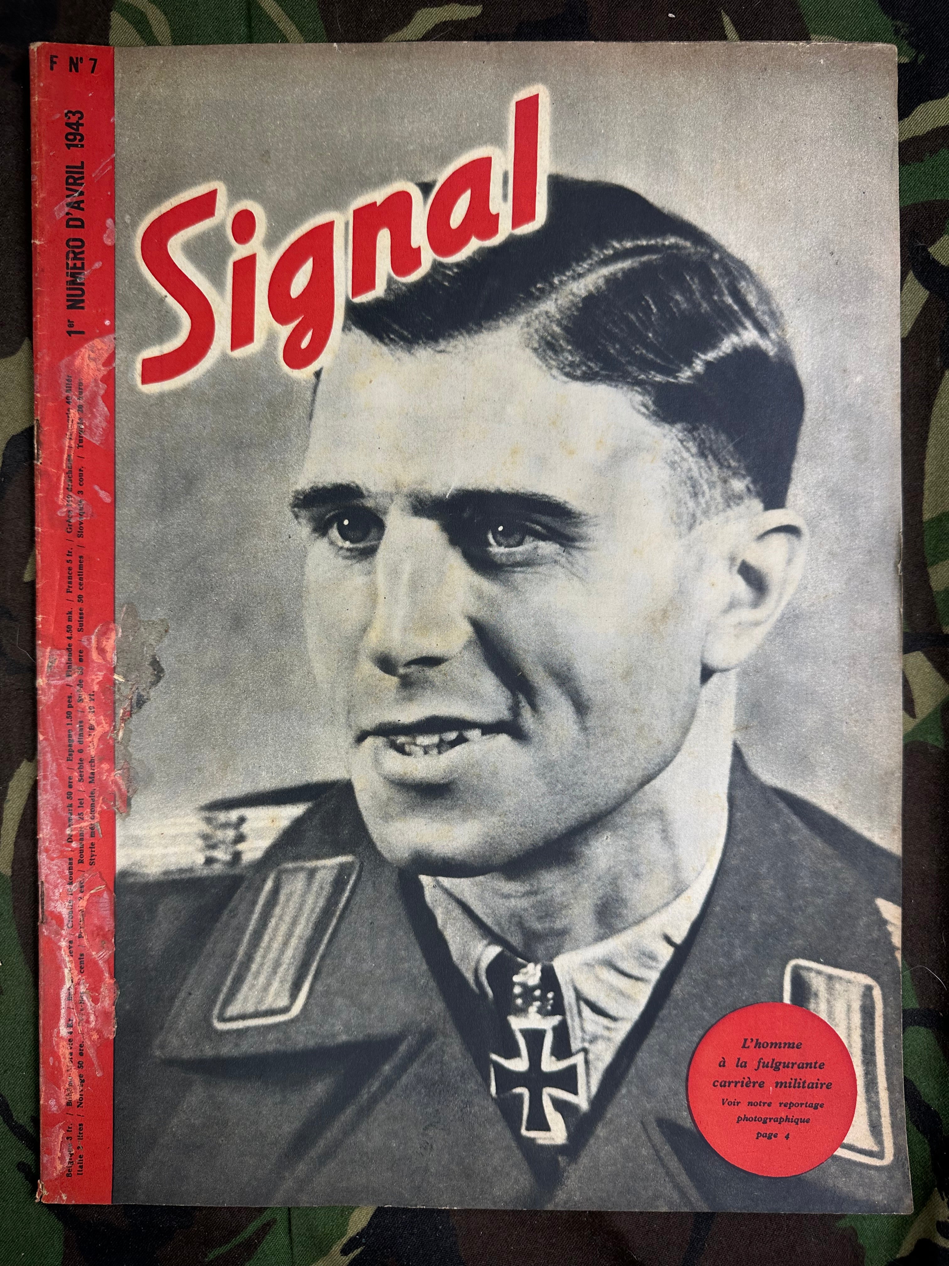 Original WW2 German Signal Magazine - April 1943 - The Militaria Shop
