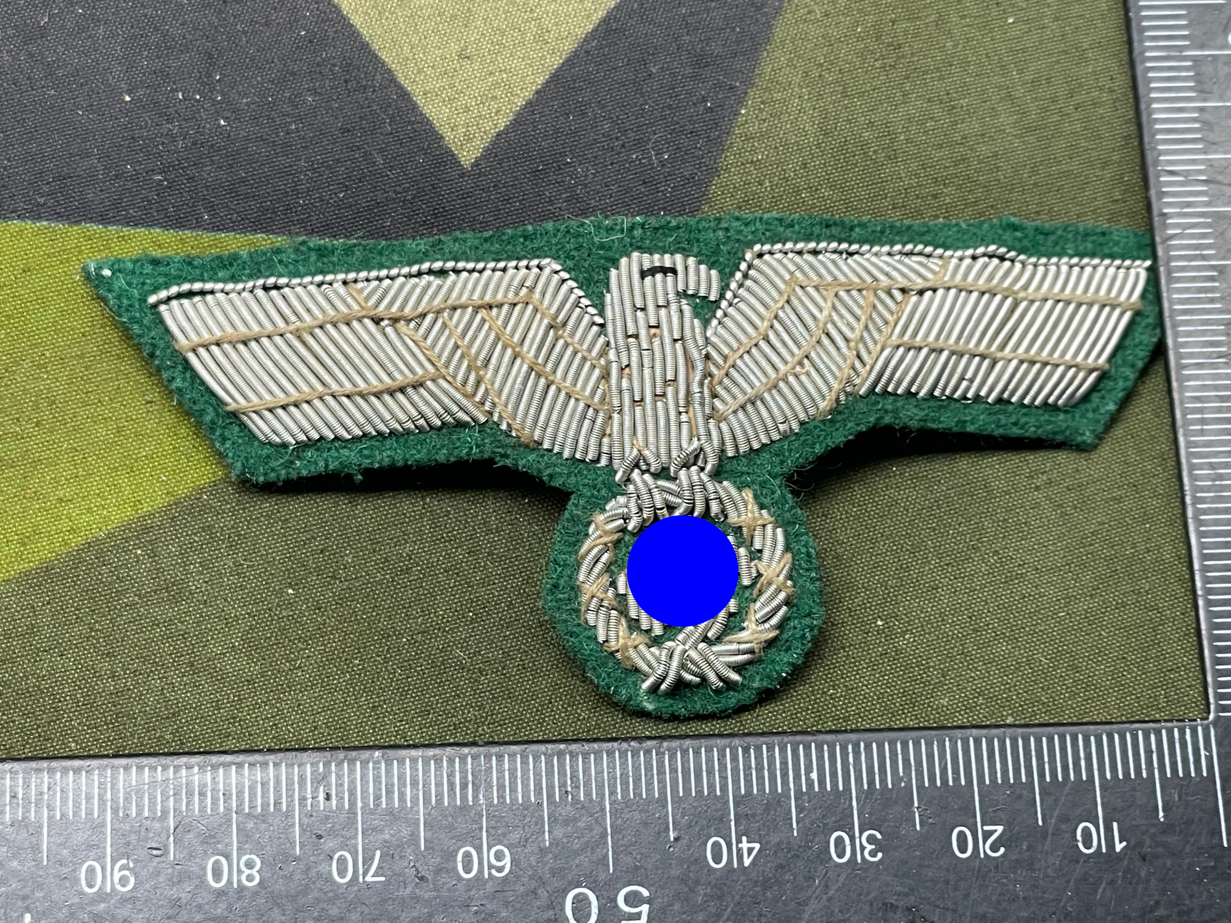 German Army Officer's Bullion Breast Eagle - The Militaria Shop