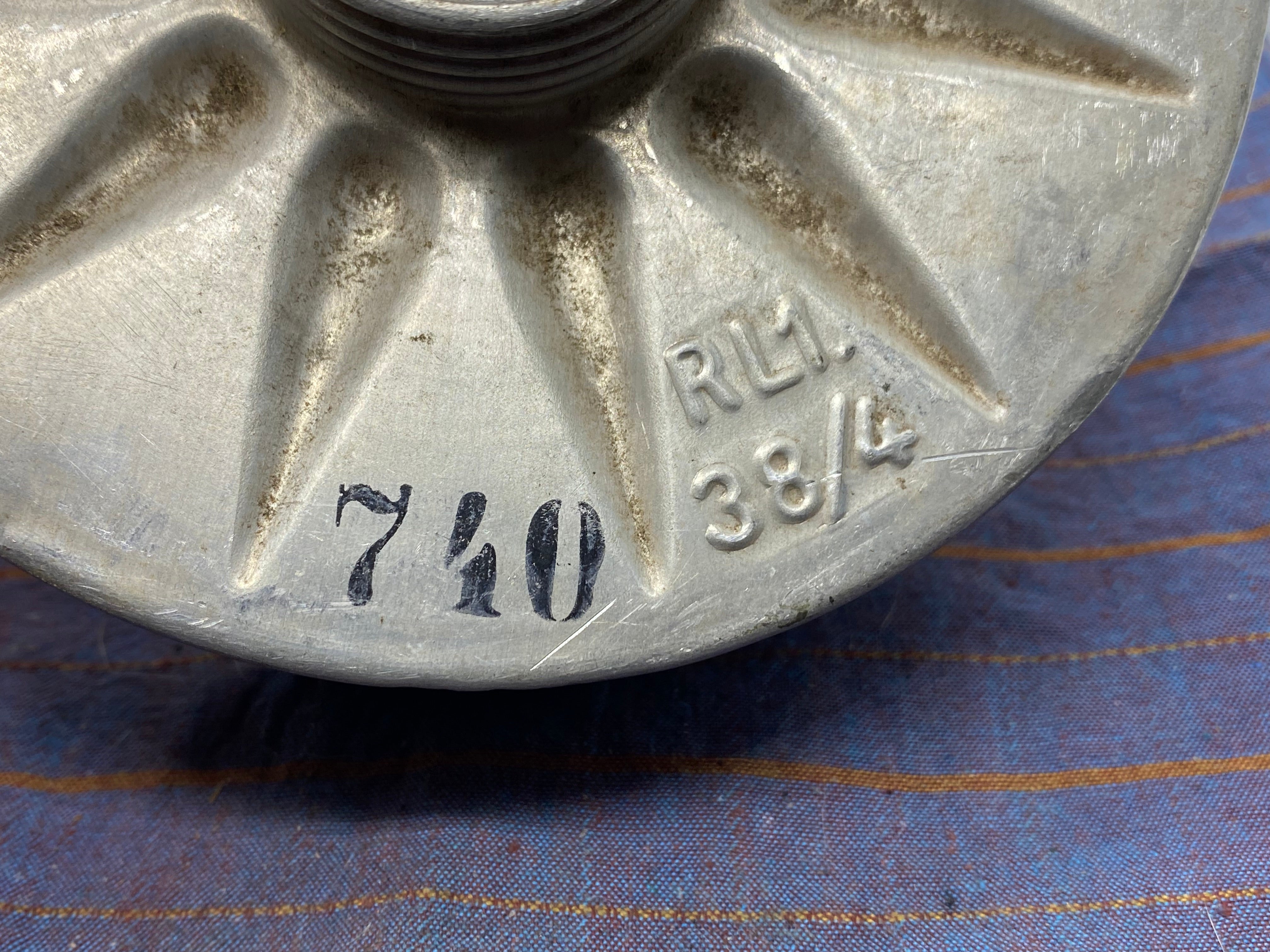 Original WW2 German Home Front Civilian Gas Mask Filter - 1938 Dated - The Militaria Shop