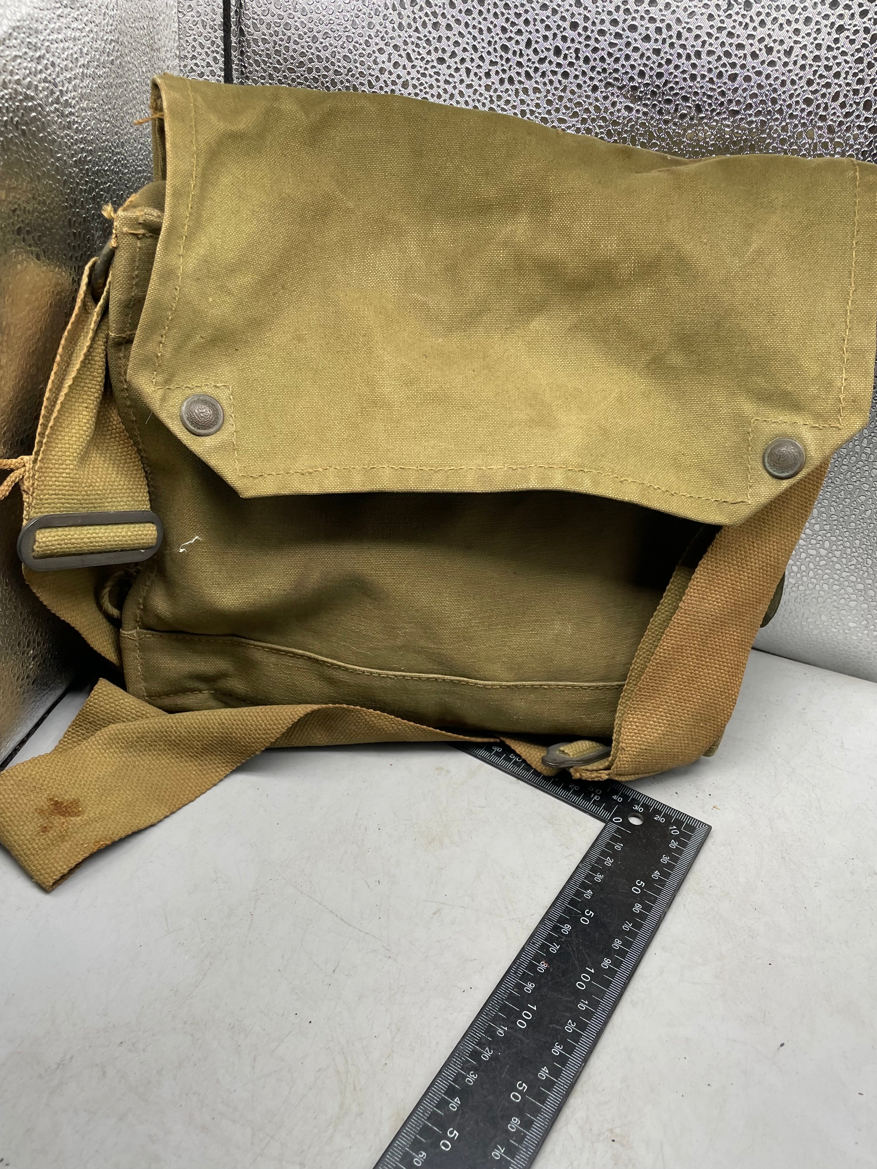 Original WW2 British Army GSR General Service Respirator Gas Mask Set - The Militaria Shop