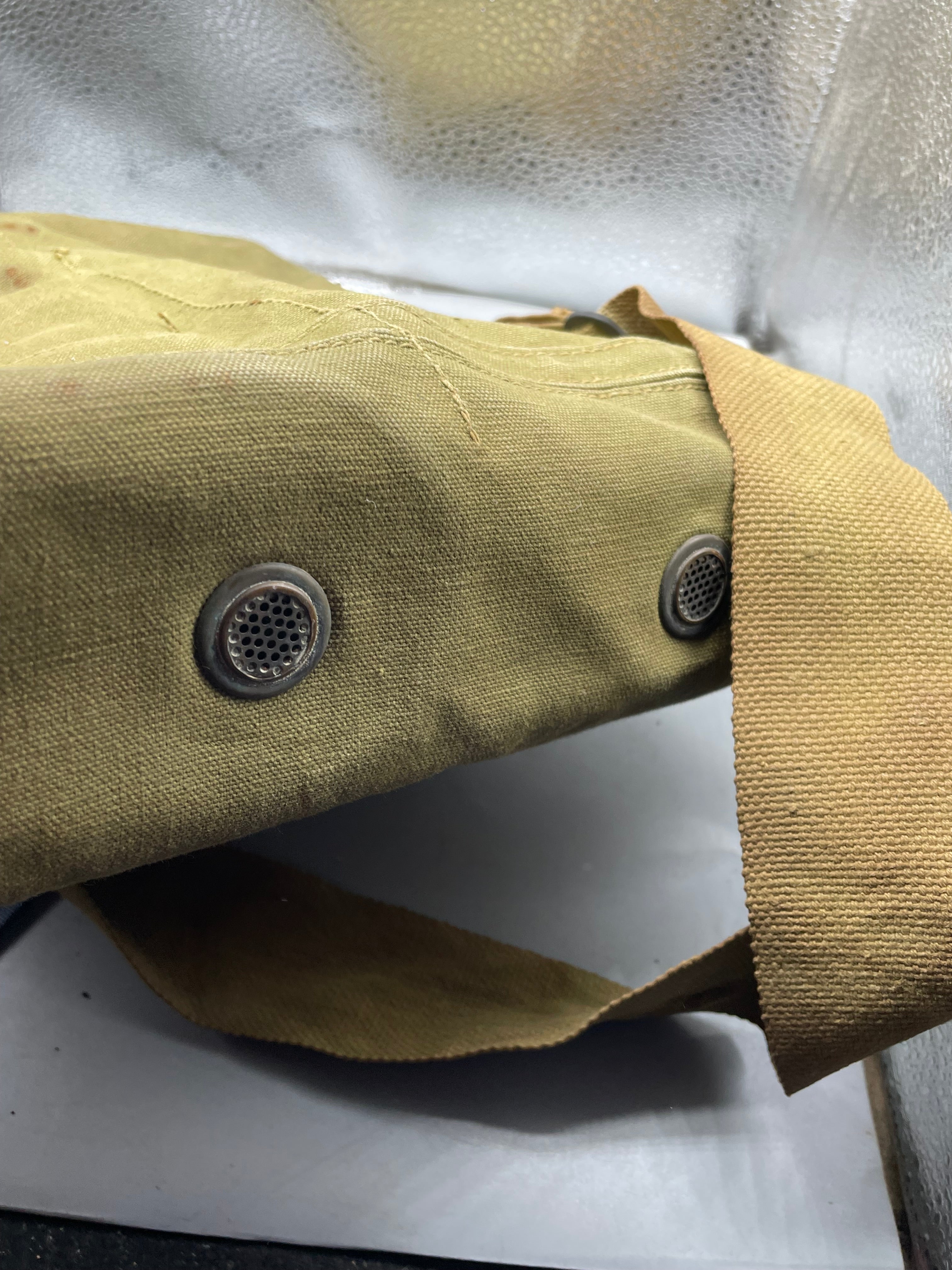 Original WW2 British Army GSR General Service Respirator Gas Mask Set - The Militaria Shop
