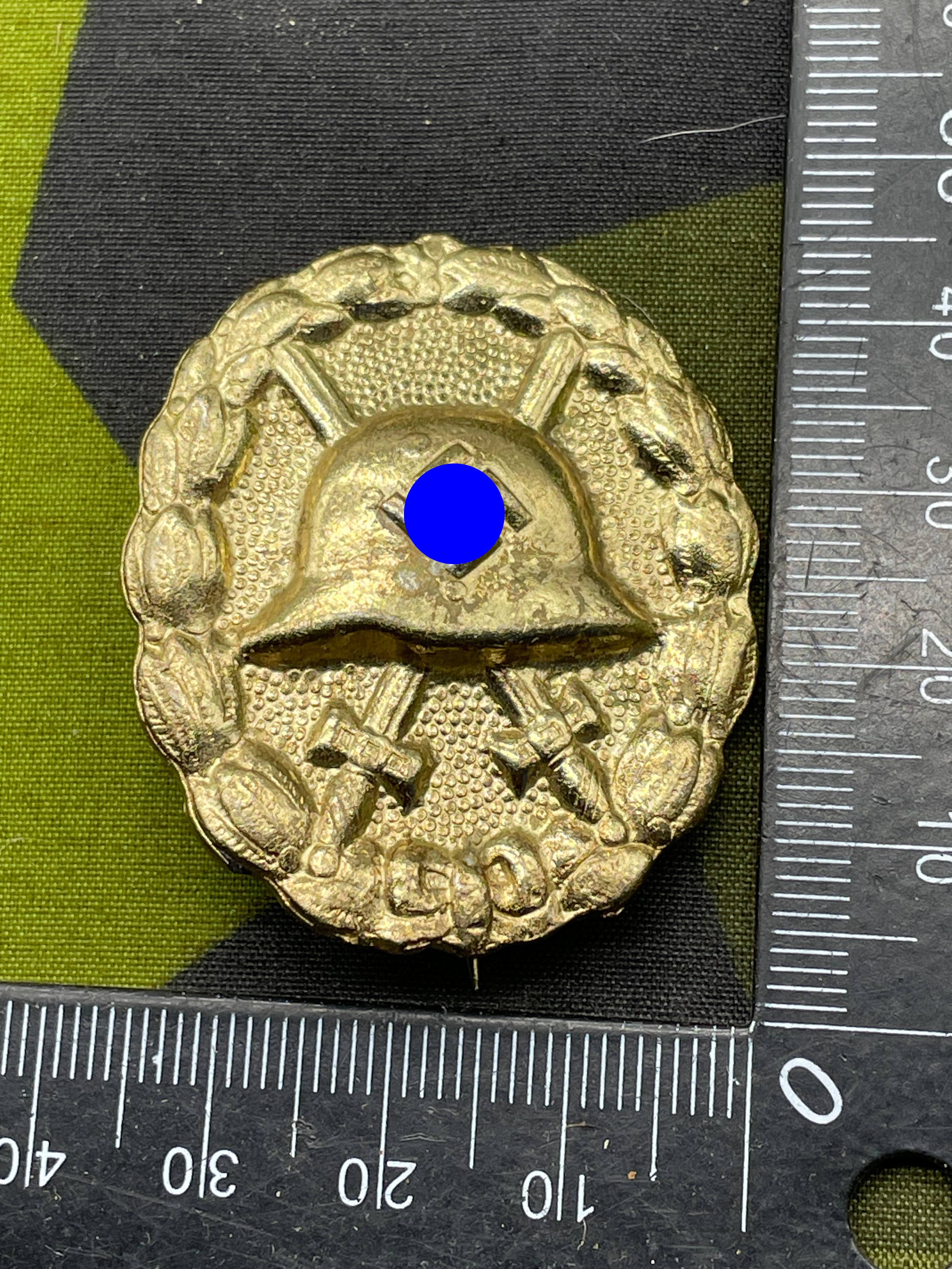 Reproduction WW2 German Army Gold Wound Badge - The Militaria Shop