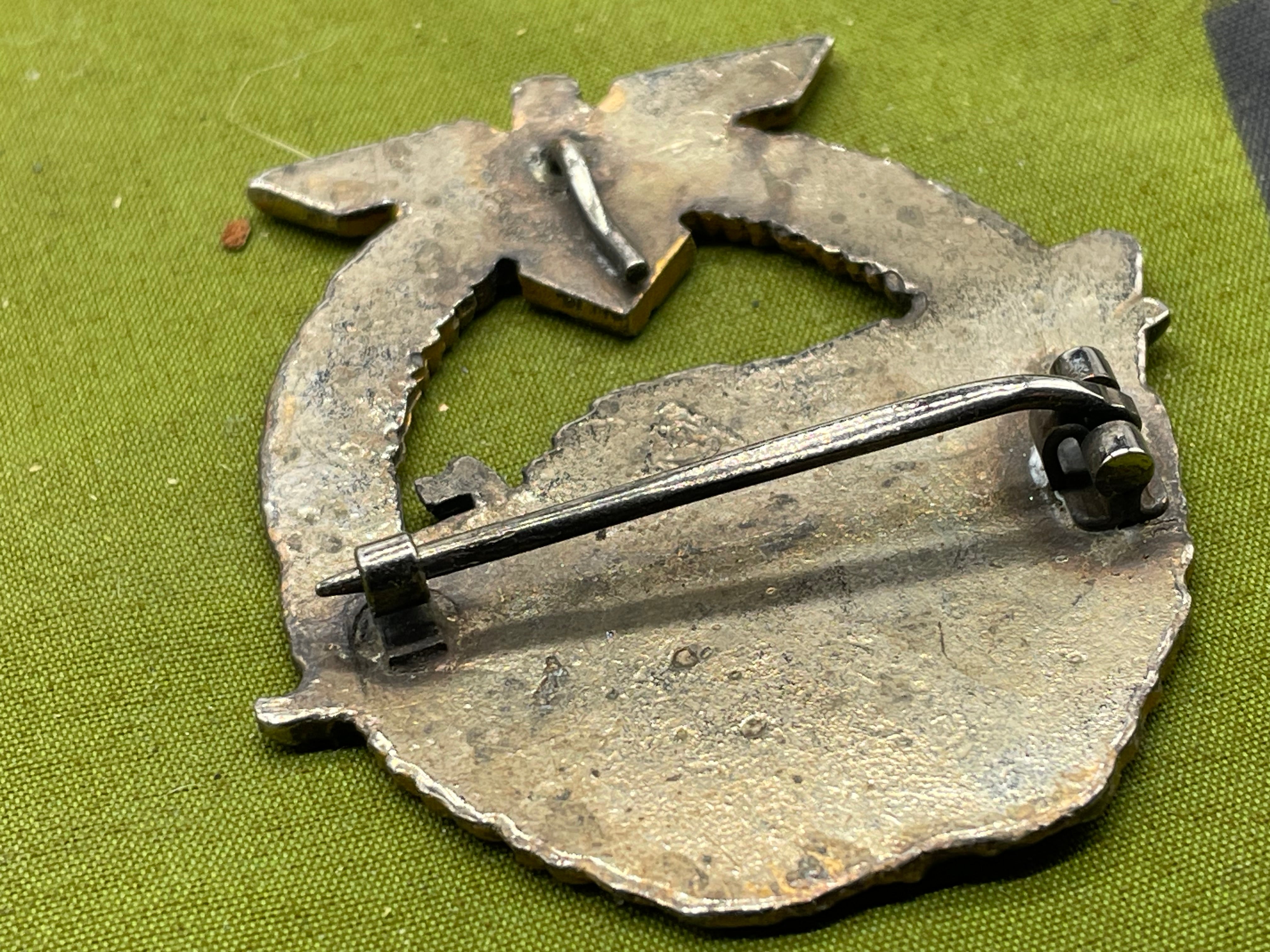 Reproduction WW2 German Kriegsmarine E Boat Badge - The Militaria Shop