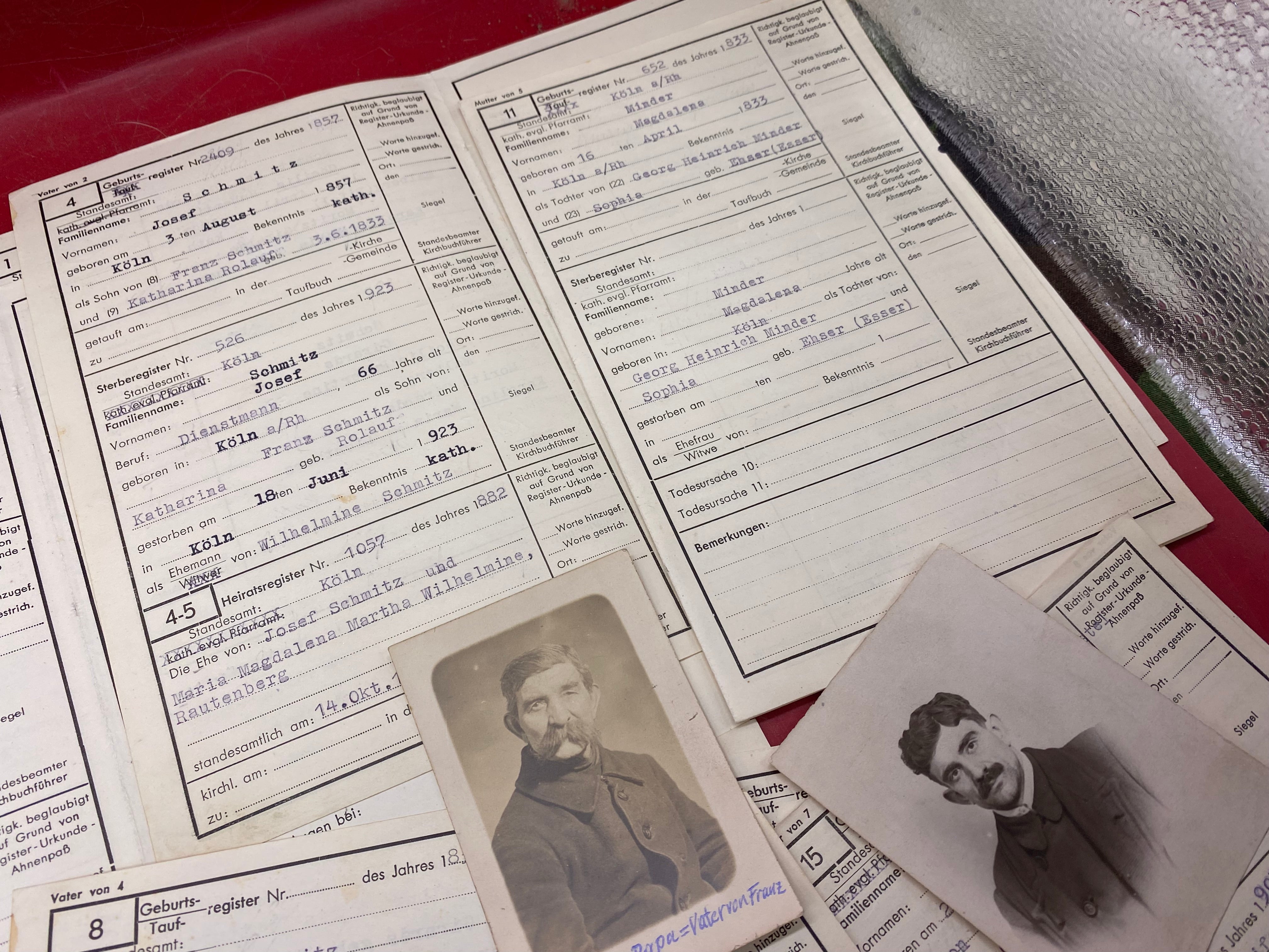 WW2 German Family Annepass - a highly detailed set of documents spanning many years. - The Militaria Shop