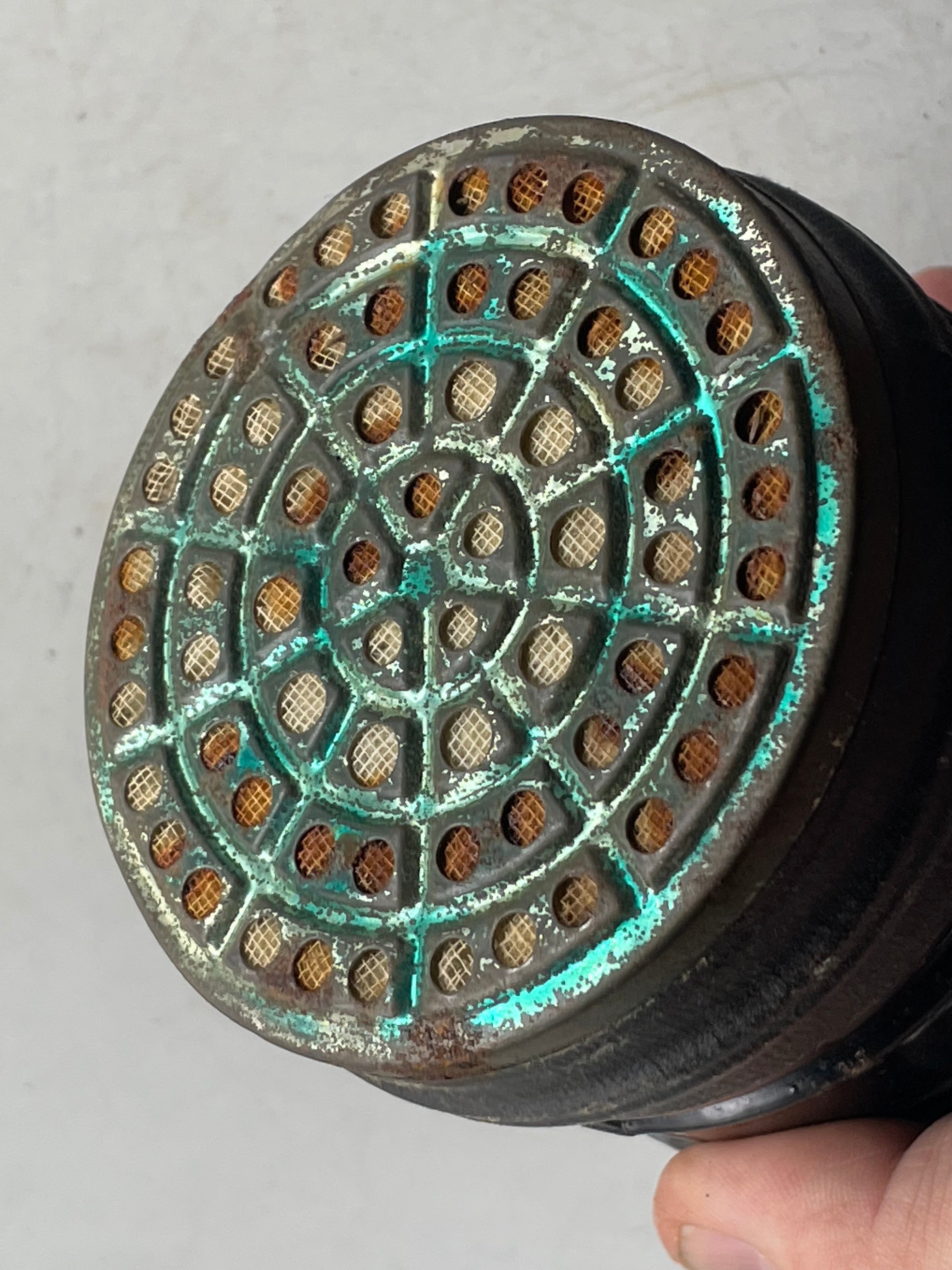 Original WW2 British Home Front Civilian Gas Mask Filter - The Militaria Shop