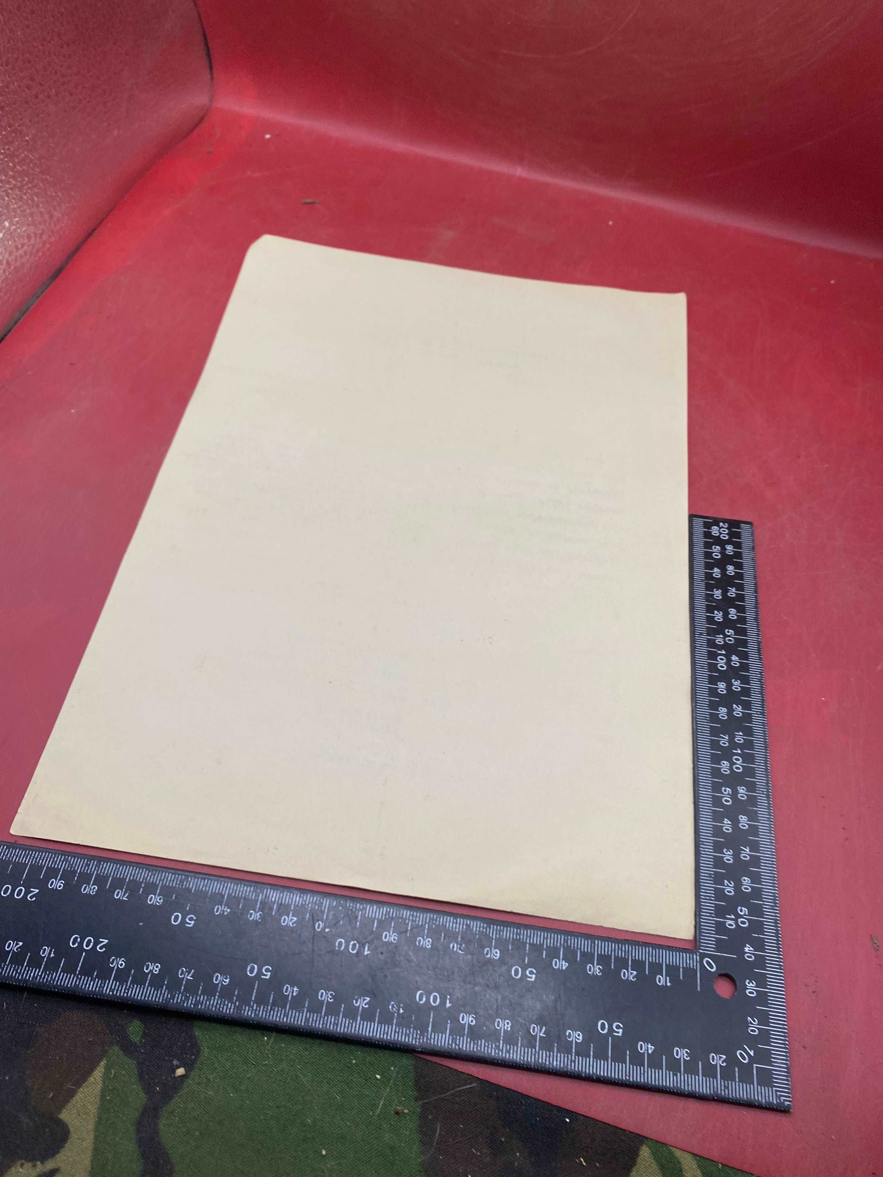 1928 Dated German Engineering Letter with nice Rubber Stamp. - The Militaria Shop