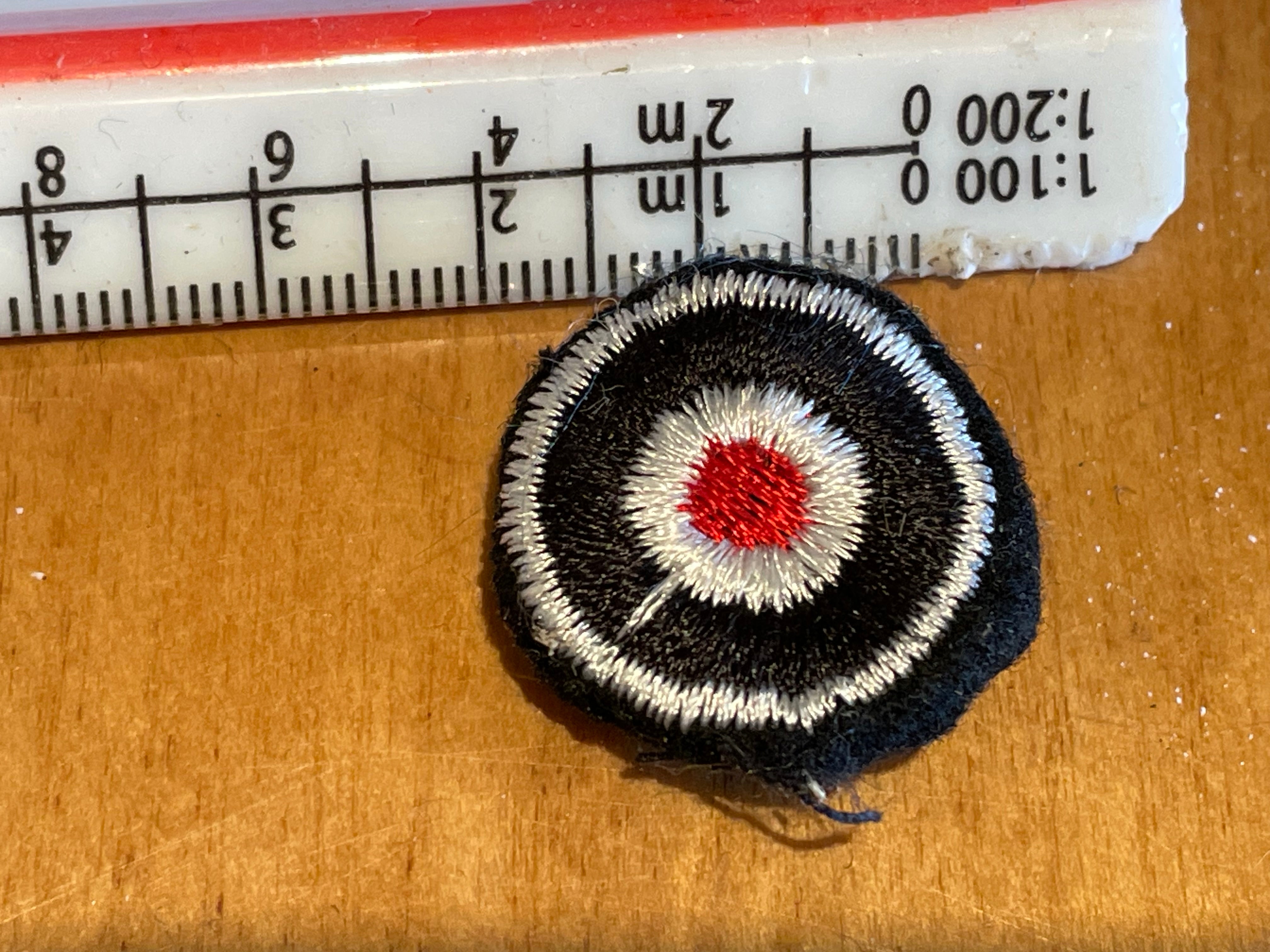 Reproduction WW2 German Army Panzer Cap Roundel - The Militaria Shop
