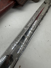 Charger l'image dans la galerie, Original WW2 British Army Royal Artillery Officers Sword - George VI