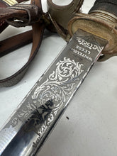 Charger l'image dans la galerie, Original WW2 British Army Royal Artillery Officers Sword - George VI