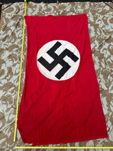 Load image into Gallery viewer, Original WW2 German Flag - Size 110cm x 195cm - The Militaria Shop