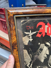 Load image into Gallery viewer, Original WW2 German Der Adler Magazine Framed for Display - The Militaria Shop