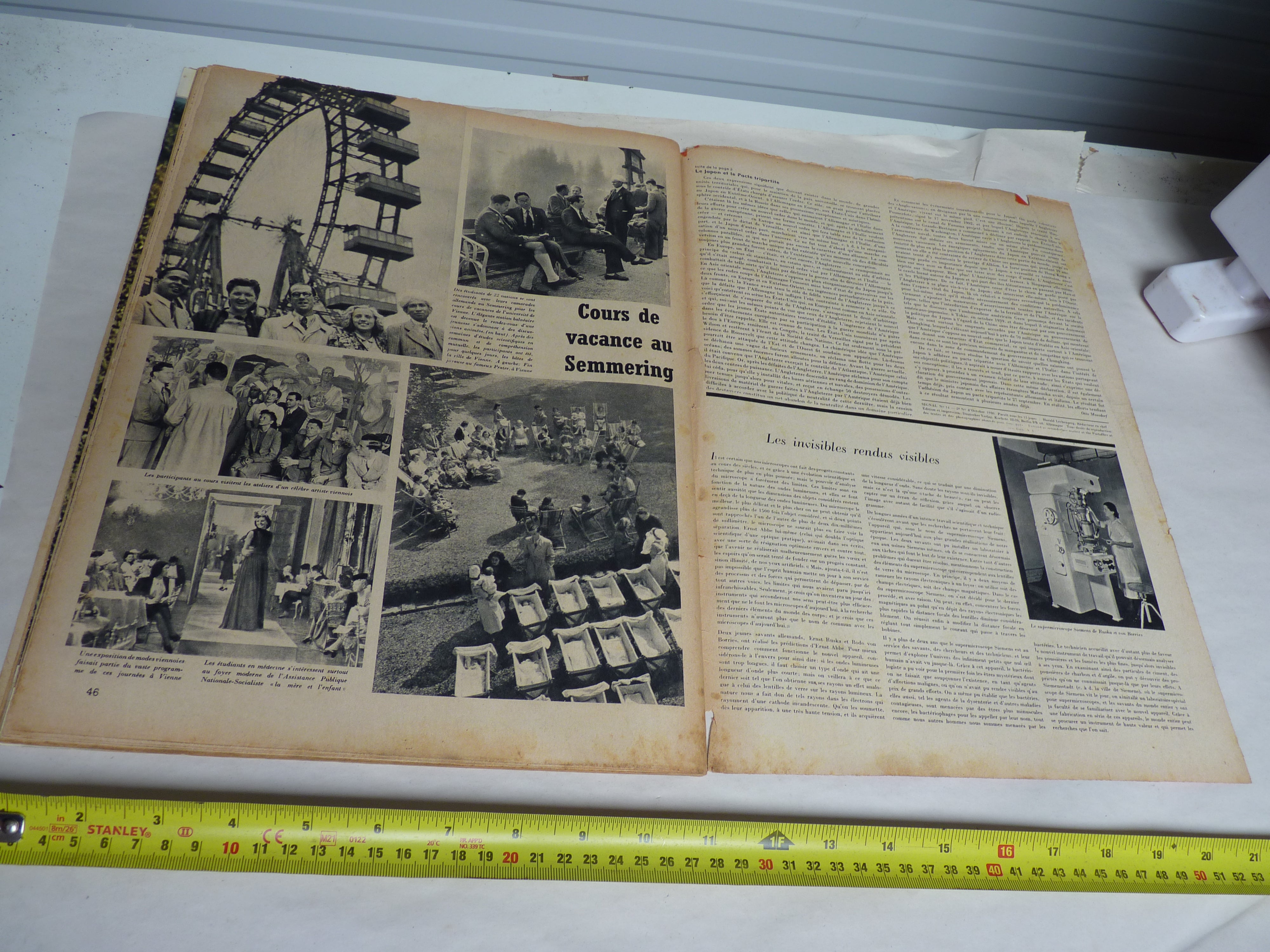Original WW2 German Signal Magazine - October 1940 - The Militaria Shop