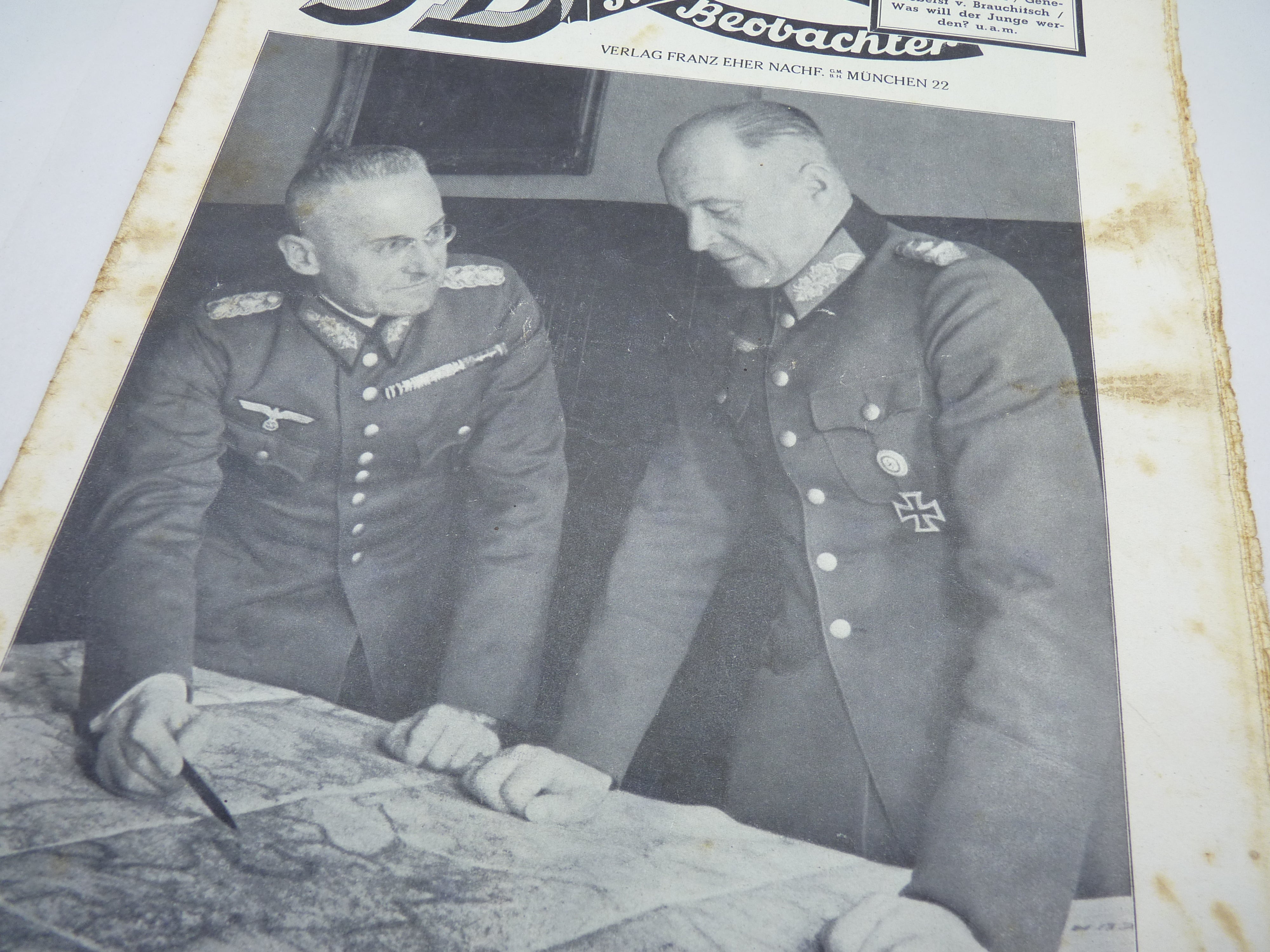 JB Juustrierter Beobachter NSDAP Magazine Original WW2 German - 18th May 1939 - The Militaria Shop