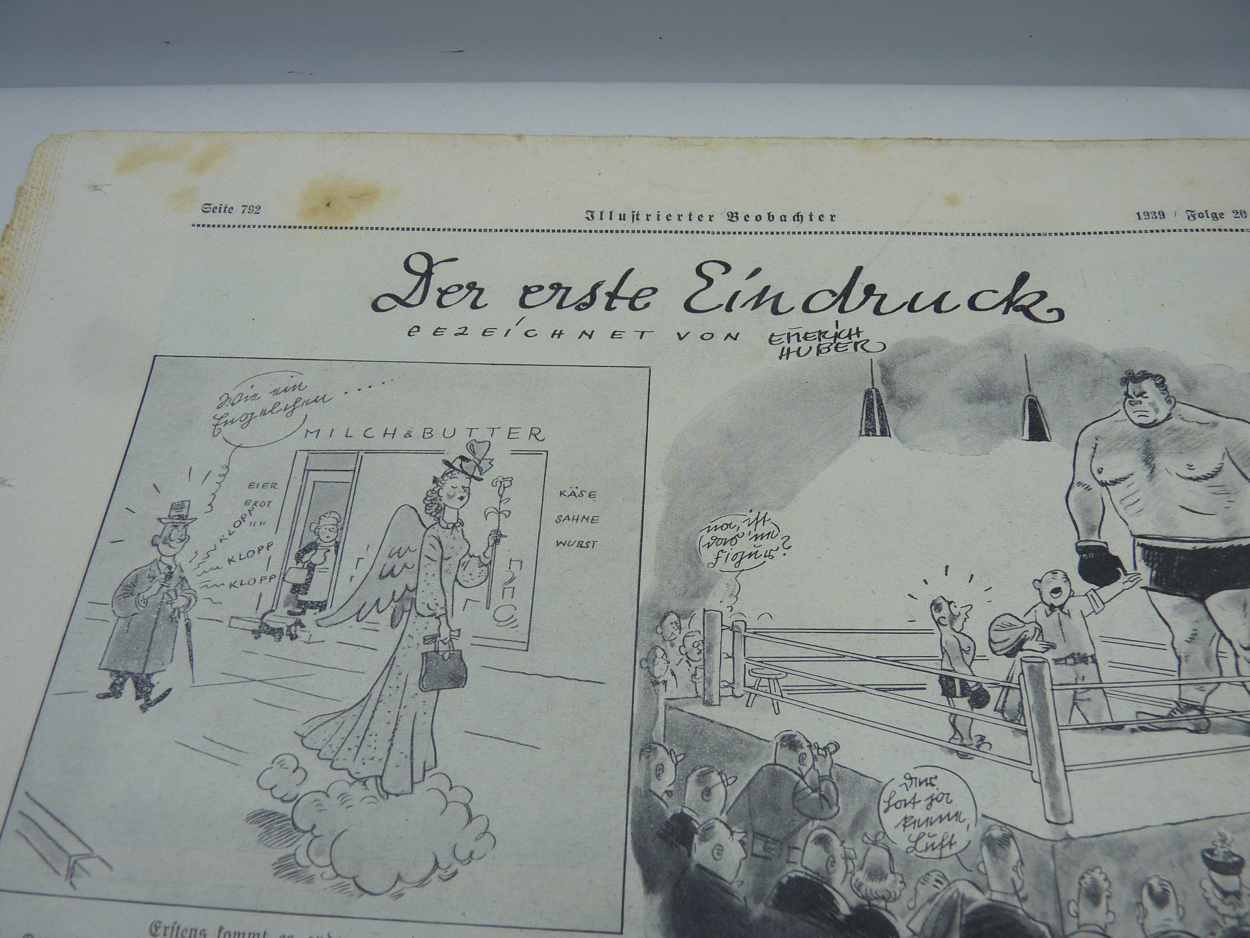 JB Juustrierter Beobachter NSDAP Magazine Original WW2 German - 18th May 1939 - The Militaria Shop