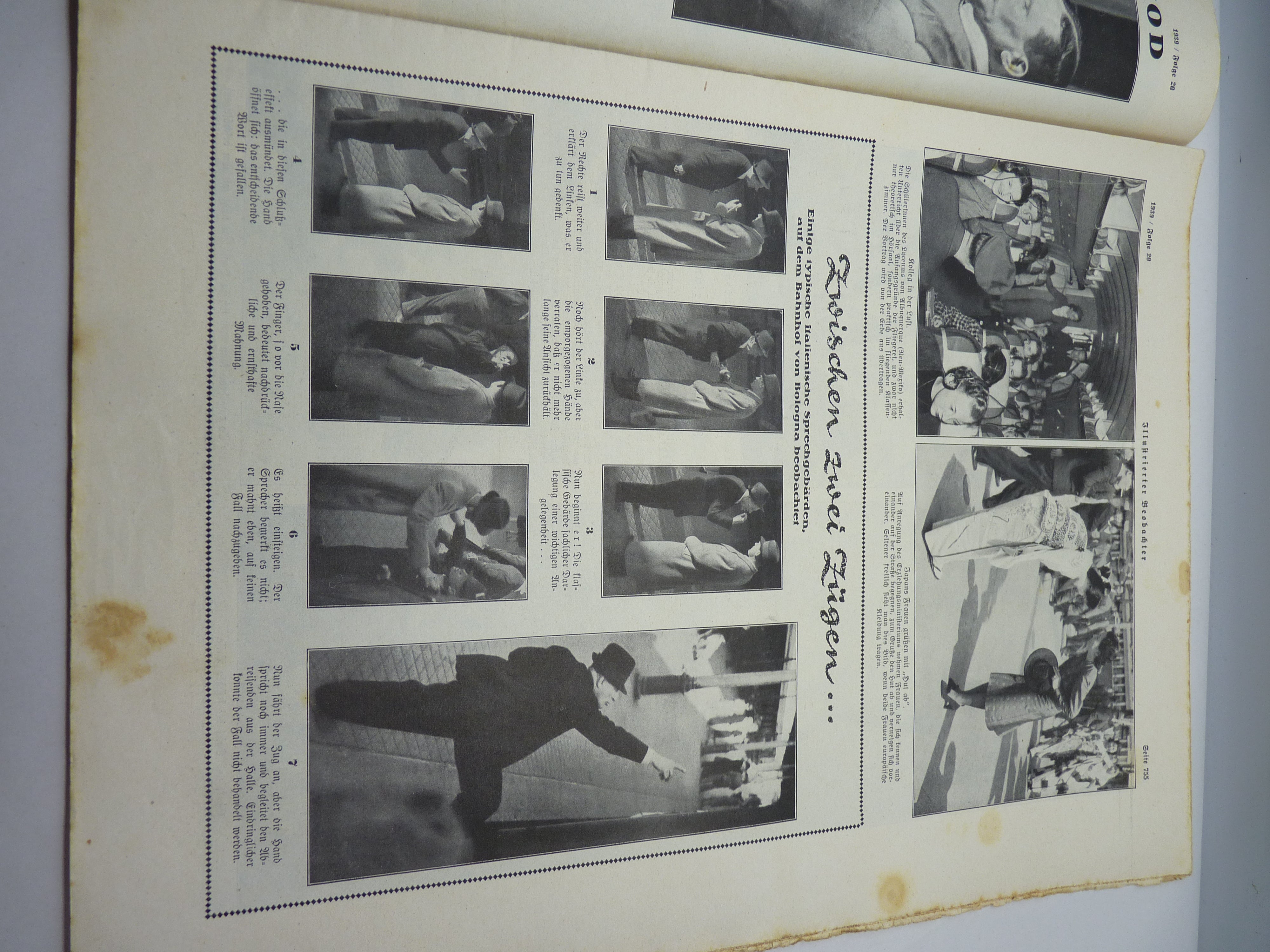 JB Juustrierter Beobachter NSDAP Magazine Original WW2 German - 18th May 1939 - The Militaria Shop